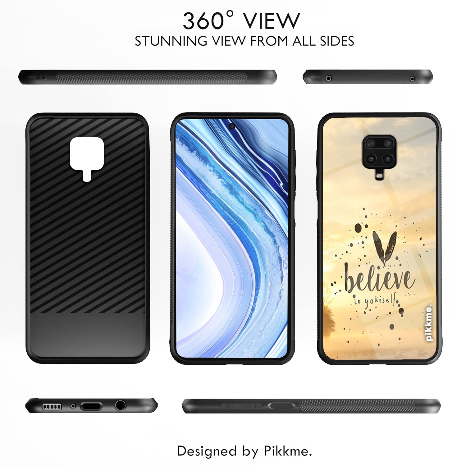 Hybrid Mobile cover for Redmi Note 9 Pro/Note 9 Pro Max/Note 10 Lite – Pikkme – photo 2