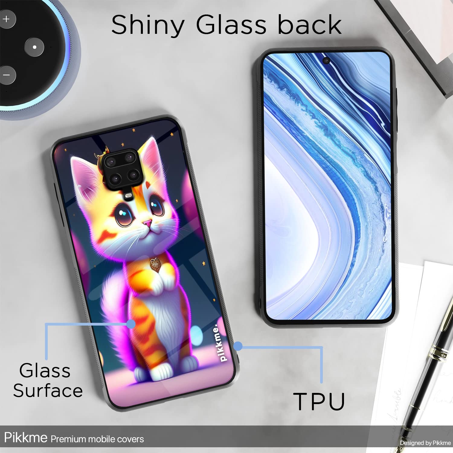 Redmi Note 9 Pro/Note 9 Pro Max/Note 10 Lite Cat mobile cover by Pikkme – photo 3