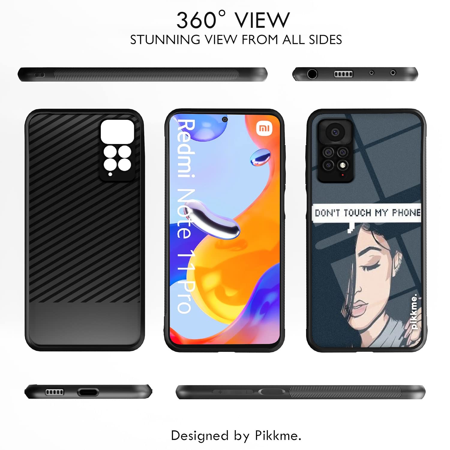 Pikkme Hybrid mobile back cover for Redmi Note 11 Pro/Note 11 Pro Plus 5G – photo 2