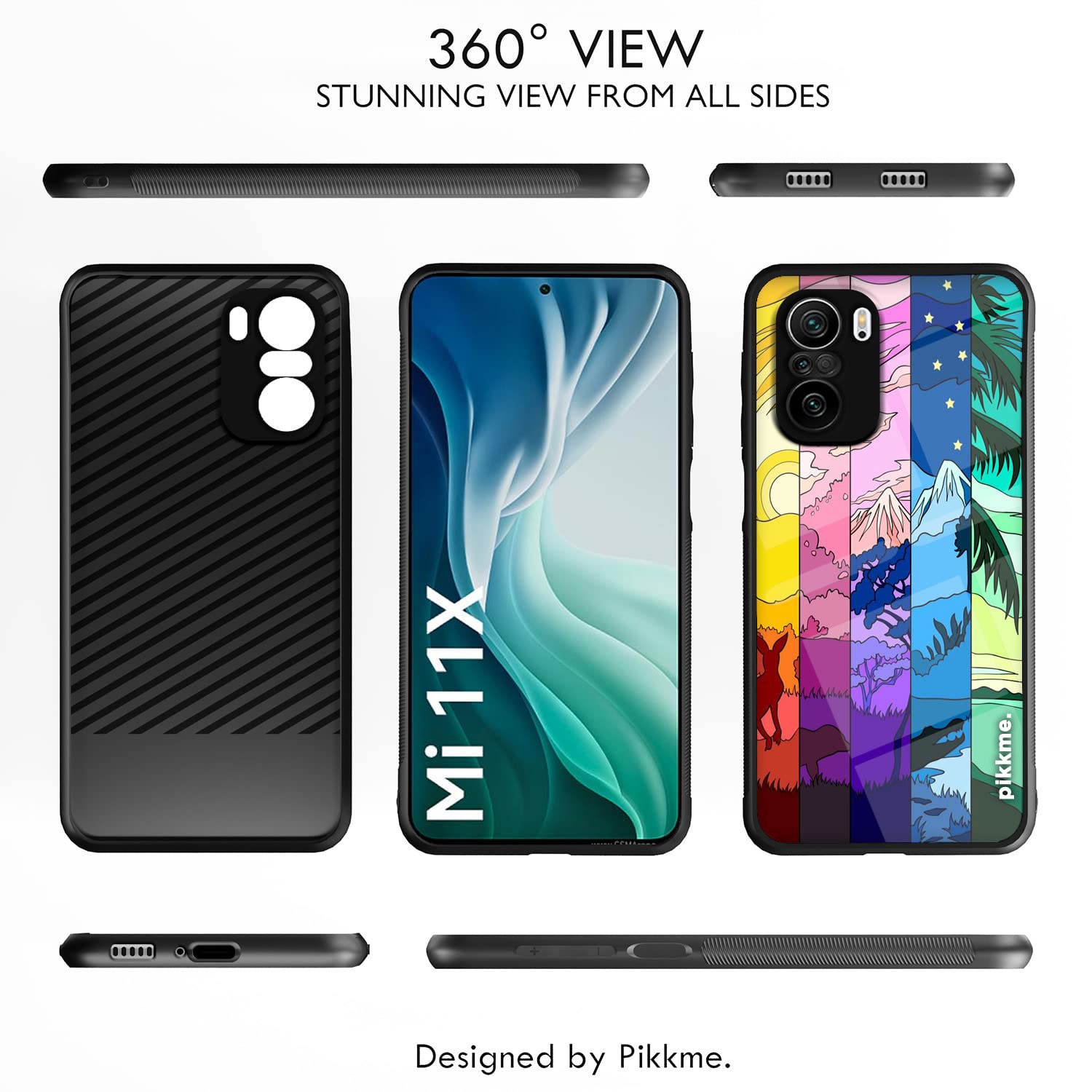 Mi 11X/11X Pro Hybrid back cover by Pikkme – photo 2