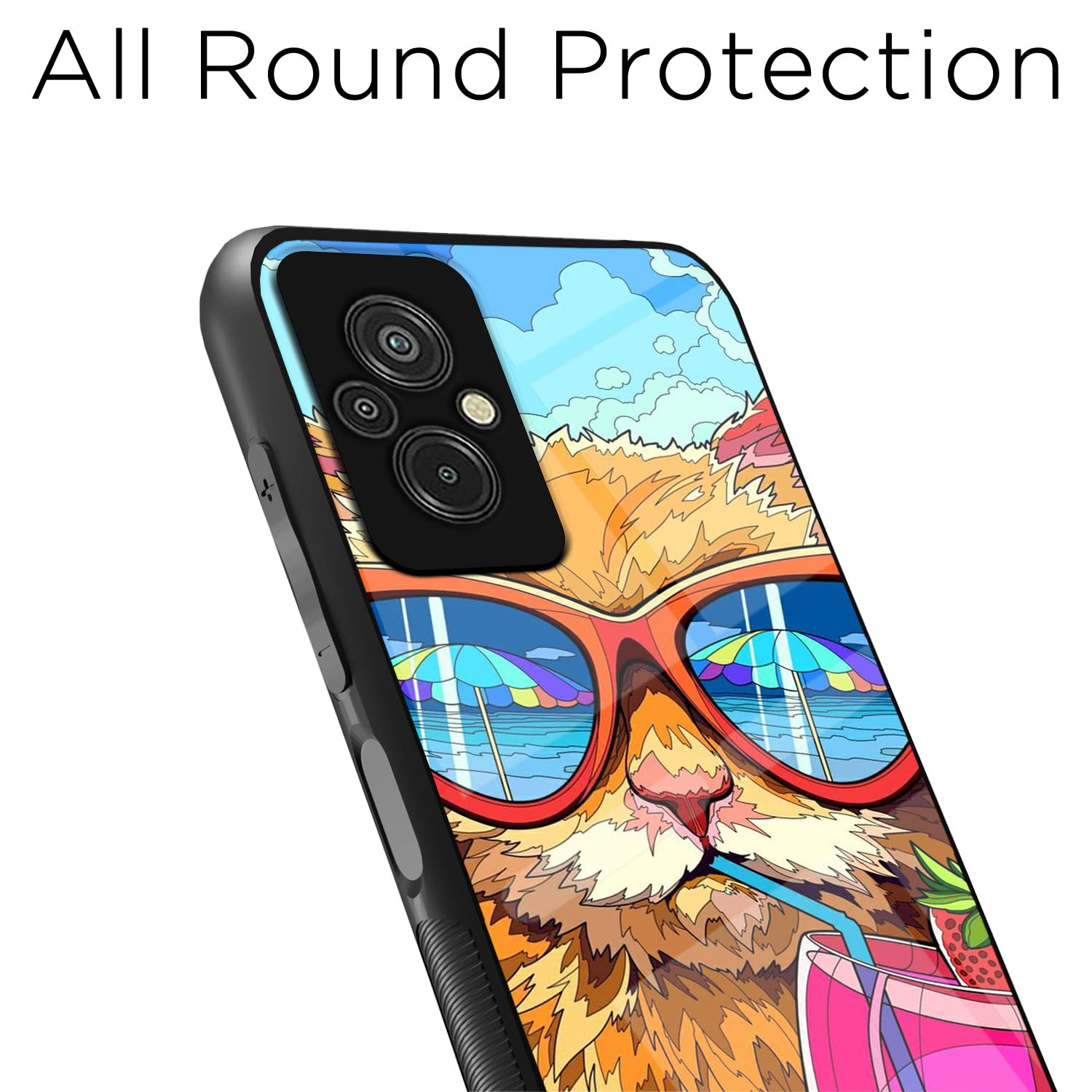 Redmi 11 Prime 4G Cat back cover by Pikkme – photo 7