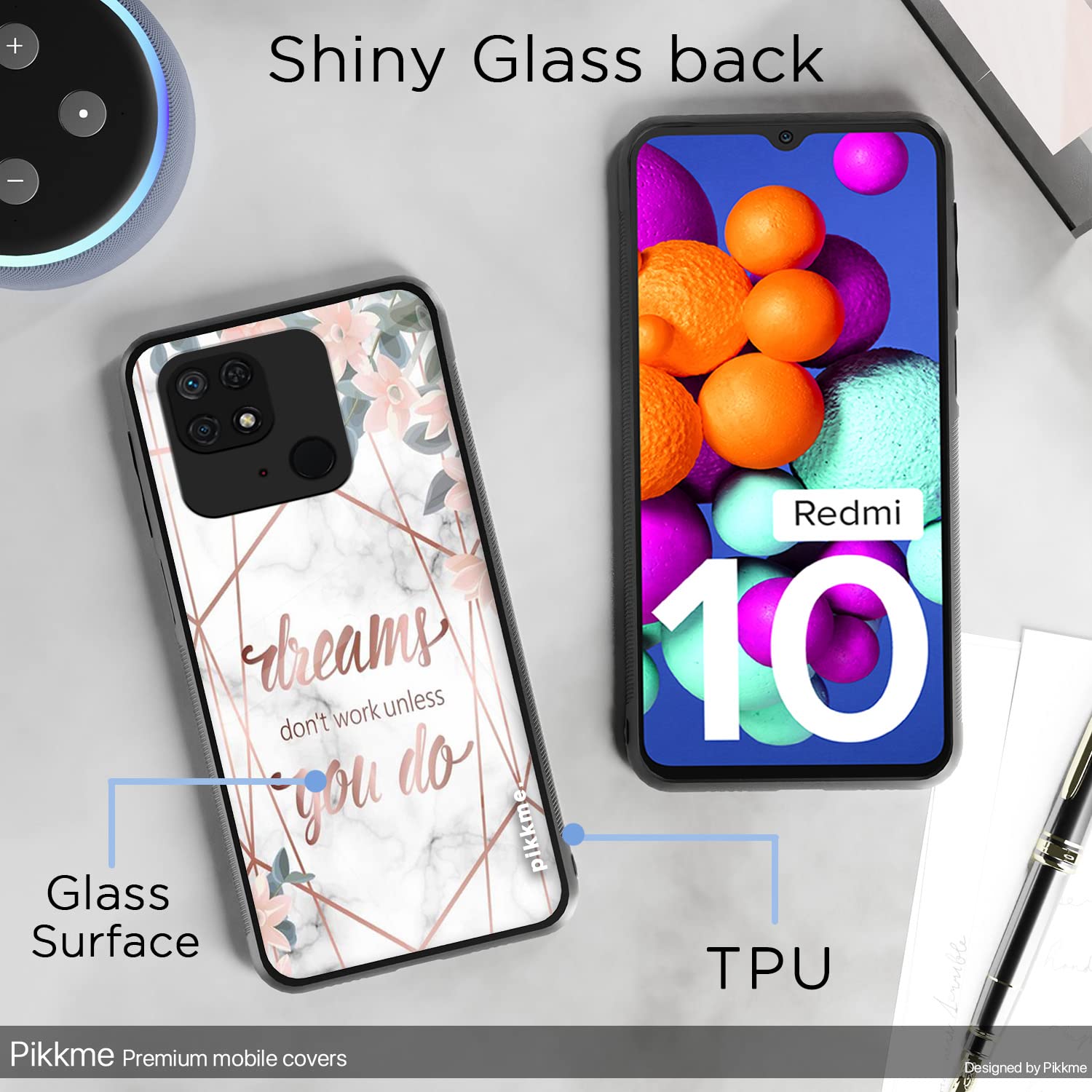 Pikkme Hybrid mobile back cover for Redmi 10/10 Power – photo 3