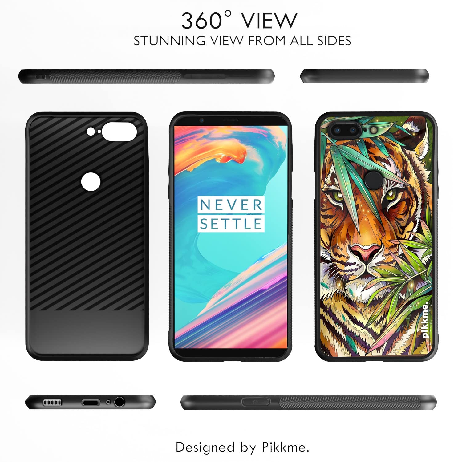Hybrid Mobile back cover for OnePlus 5T – Pikkme – photo 2