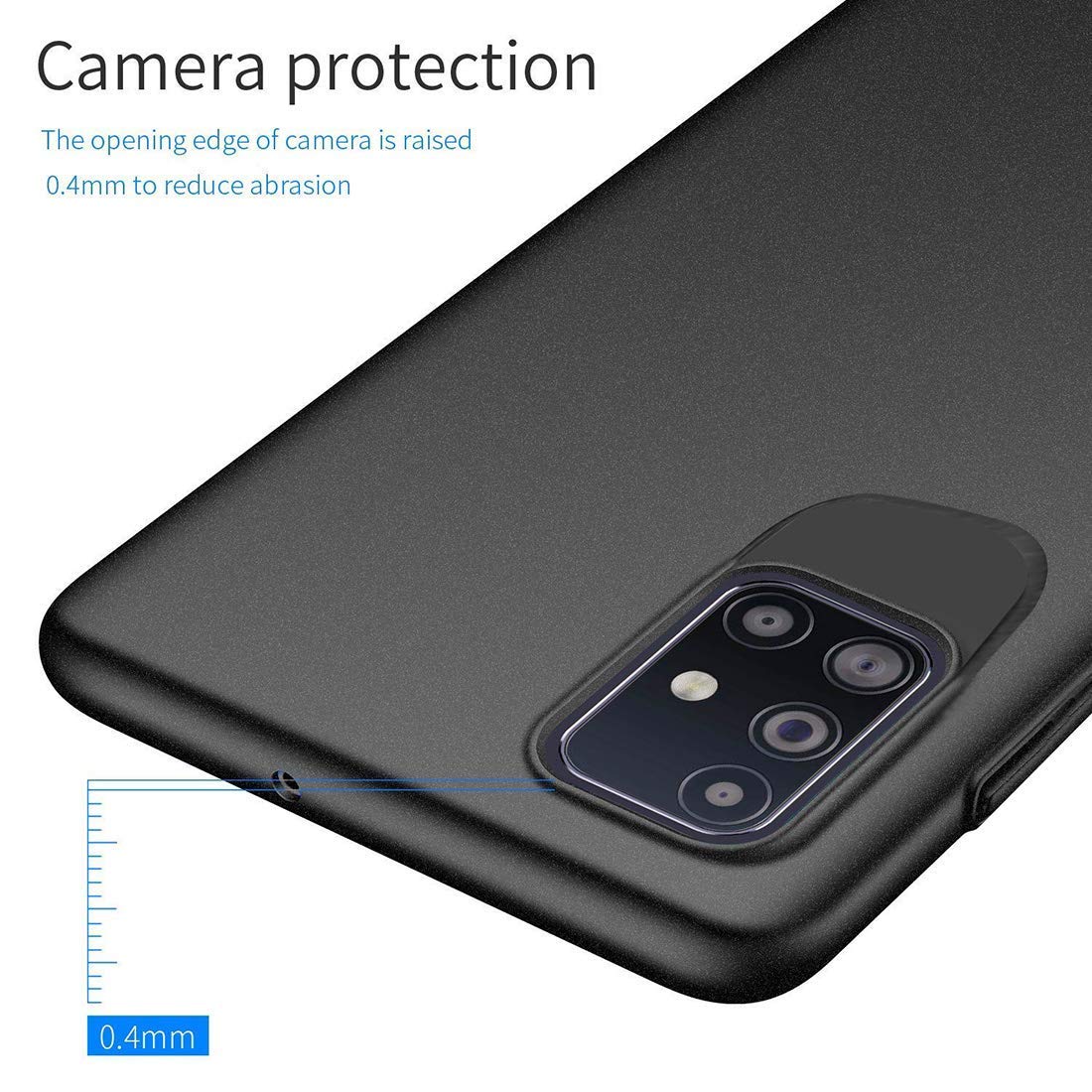 Black Matte back cover for Samsung M31S – Pikkme – photo 4