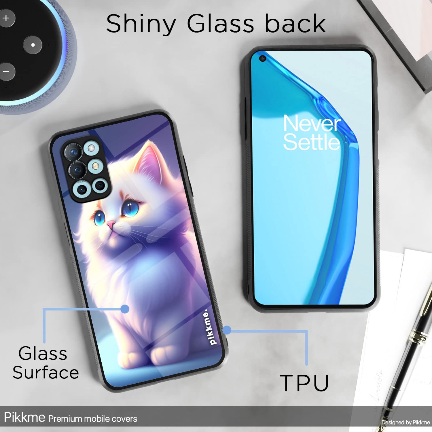 OnePlus 8T Cat mobile cover by Pikkme – photo 3