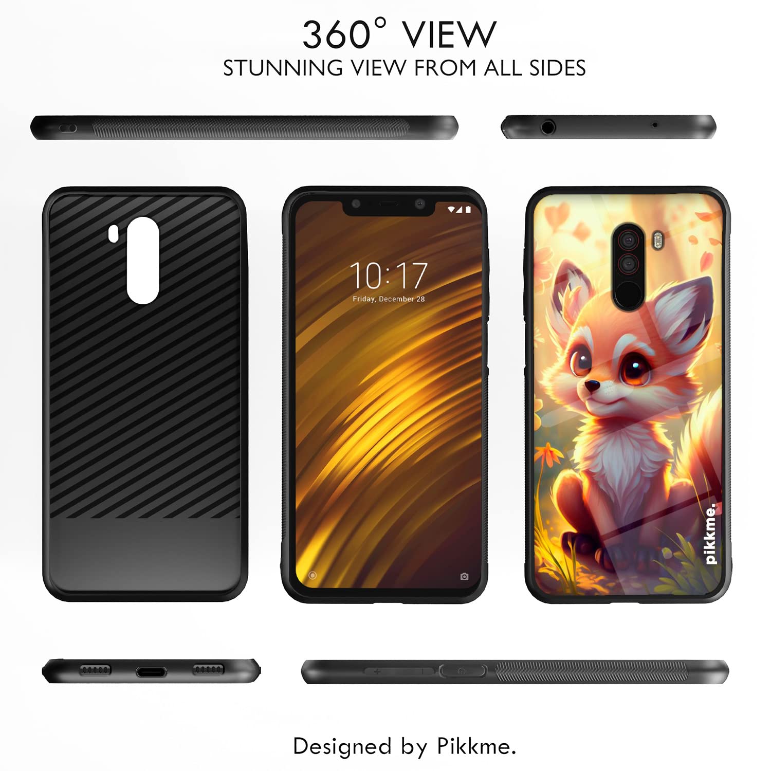 Poco F1 Hybrid mobile back cover by Pikkme – photo 2