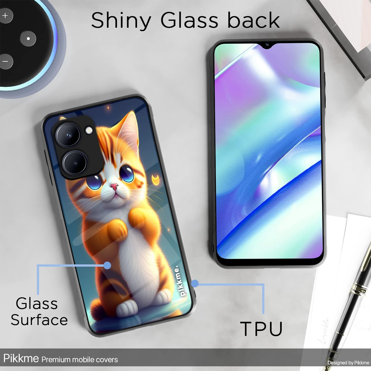 Pikkme Realme C33 Cat back cover – photo 3
