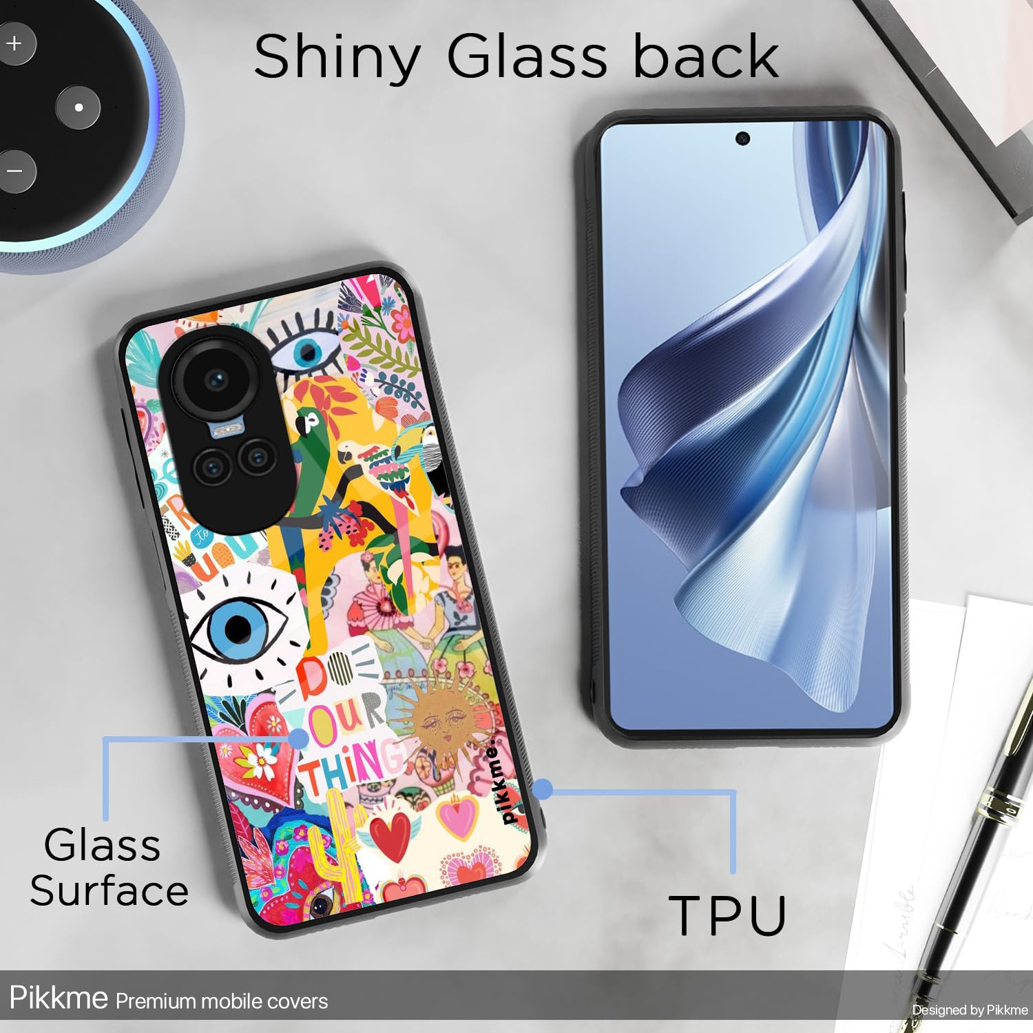 Pikkme Flower back cover for Oppo Reno 10 5G – photo 3