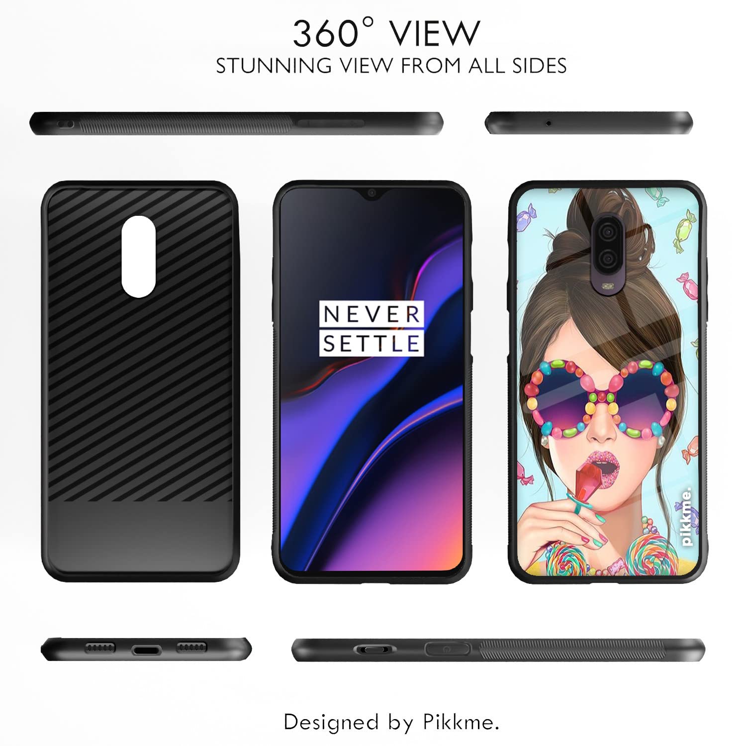 Hybrid Mobile back cover for OnePlus 6T – Pikkme – photo 2