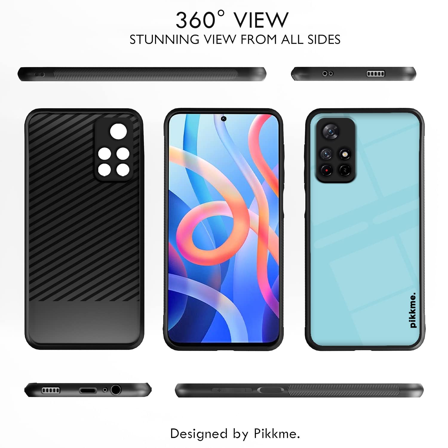 Redmi Note 11T/Poco M4 Pro 5G Hybrid mobile back cover by Pikkme – photo 2