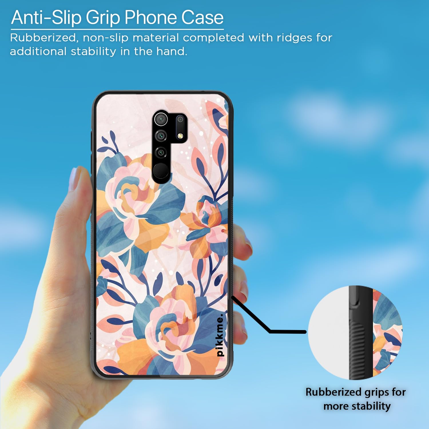 Flower Mobile cover for Redmi 9 Prime – Pikkme – photo 5