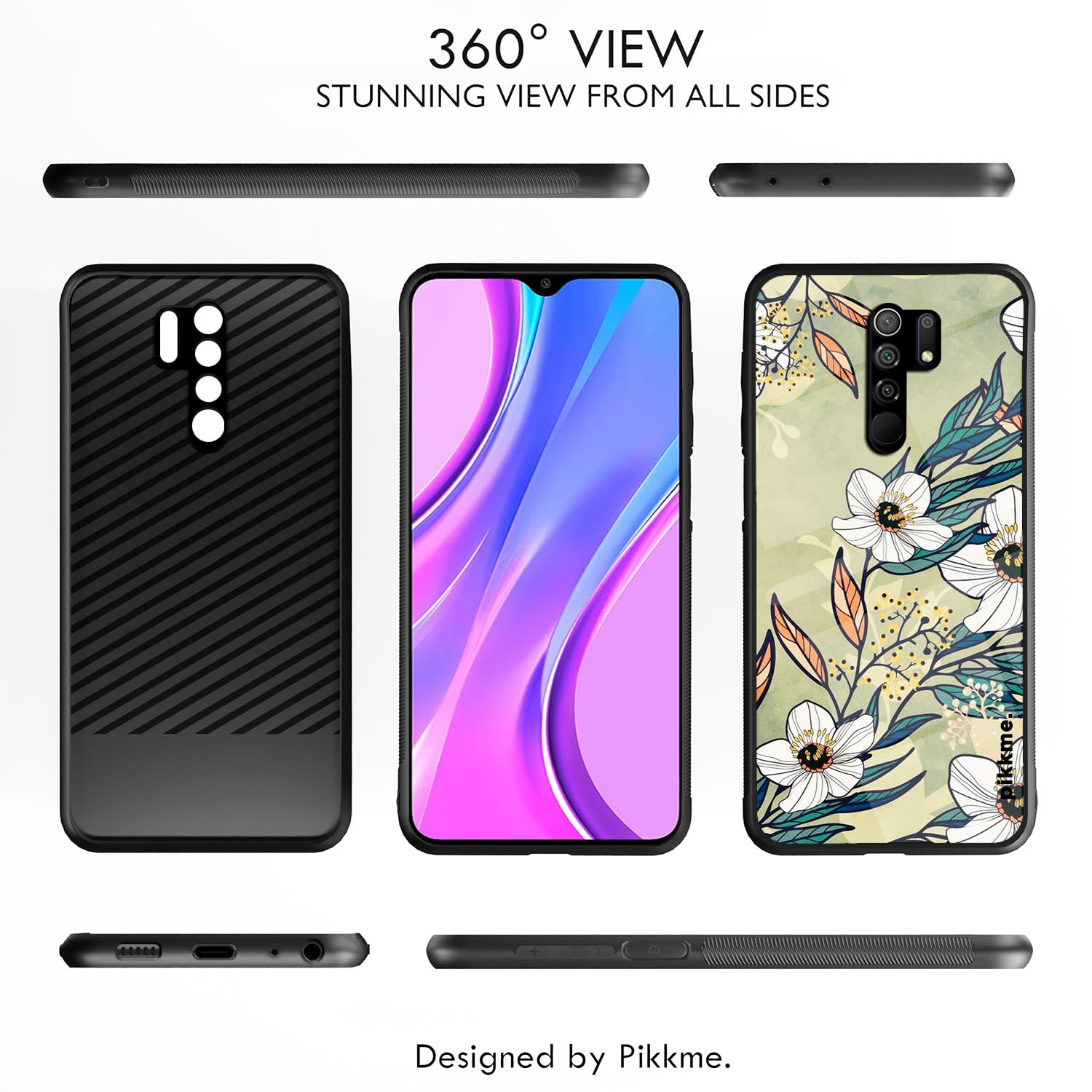 Flower Mobile cover for Redmi 9 Prime – Pikkme – photo 2