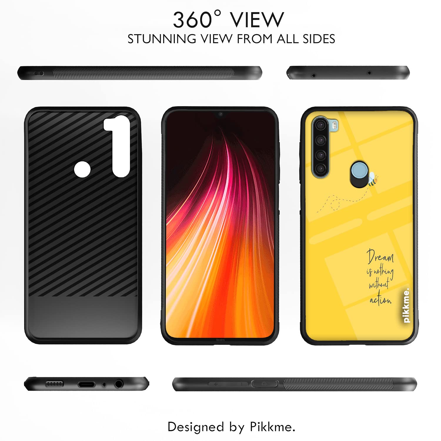 Redmi Note 8 Hybrid back cover by Pikkme – photo 2