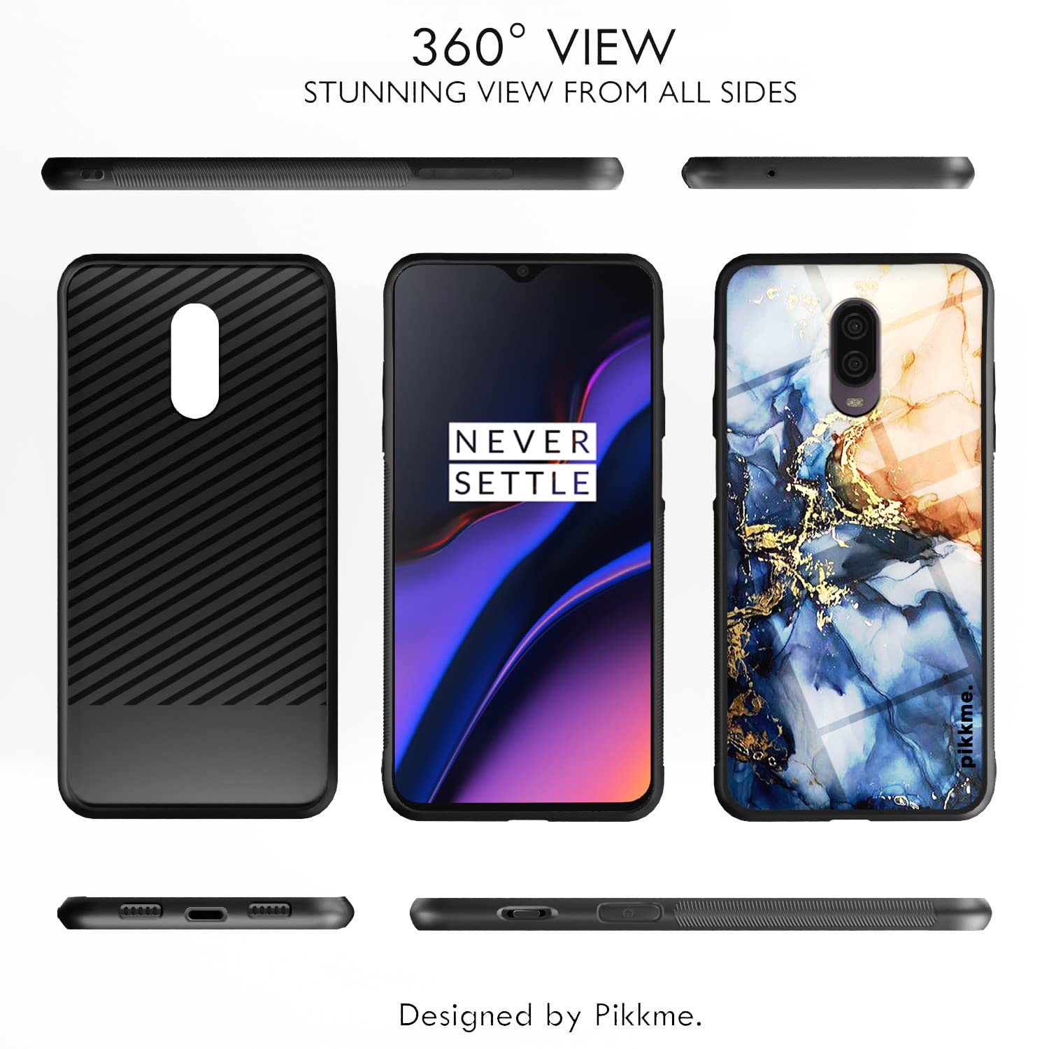 OnePlus 6T Hybrid back cover by Pikkme – photo 2