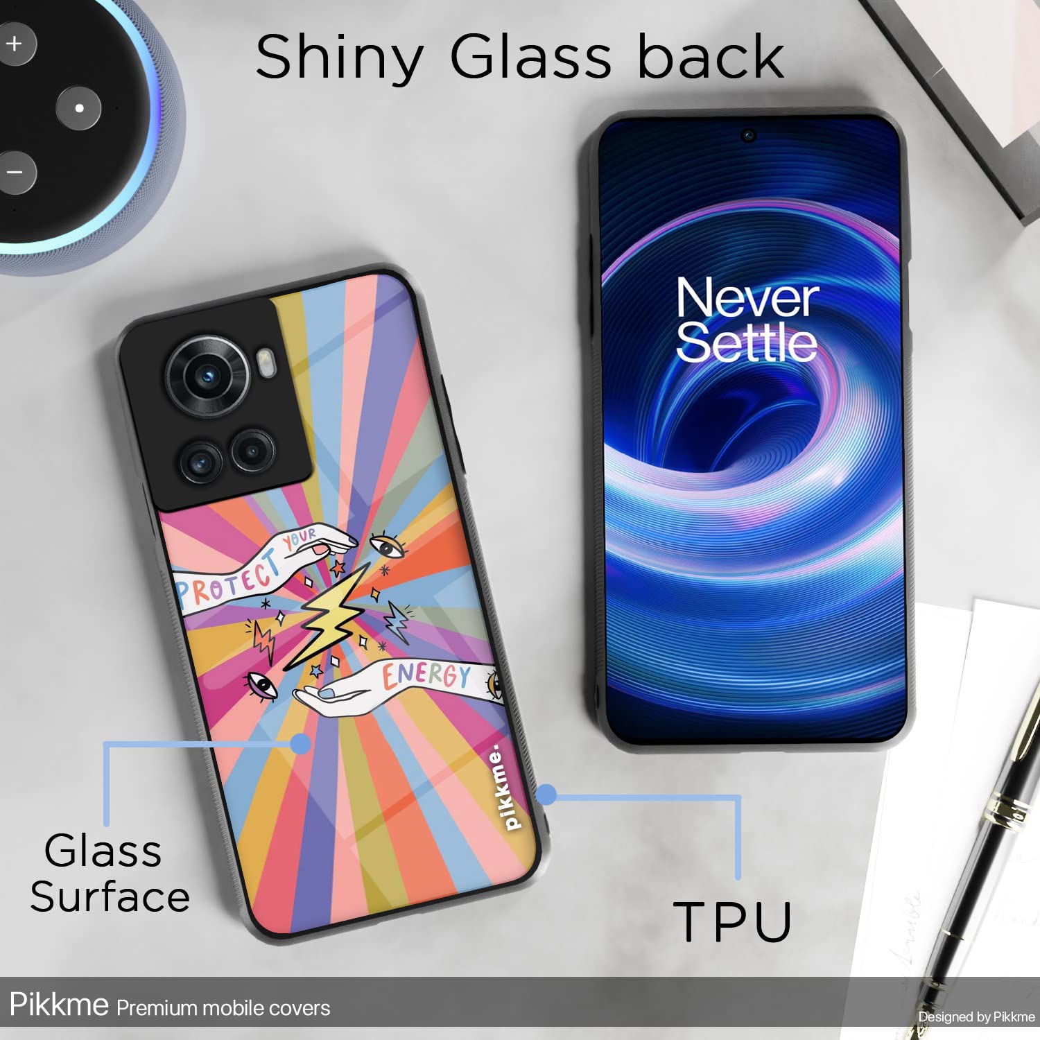 OnePlus 10R Hybrid mobile back cover by Pikkme – photo 3