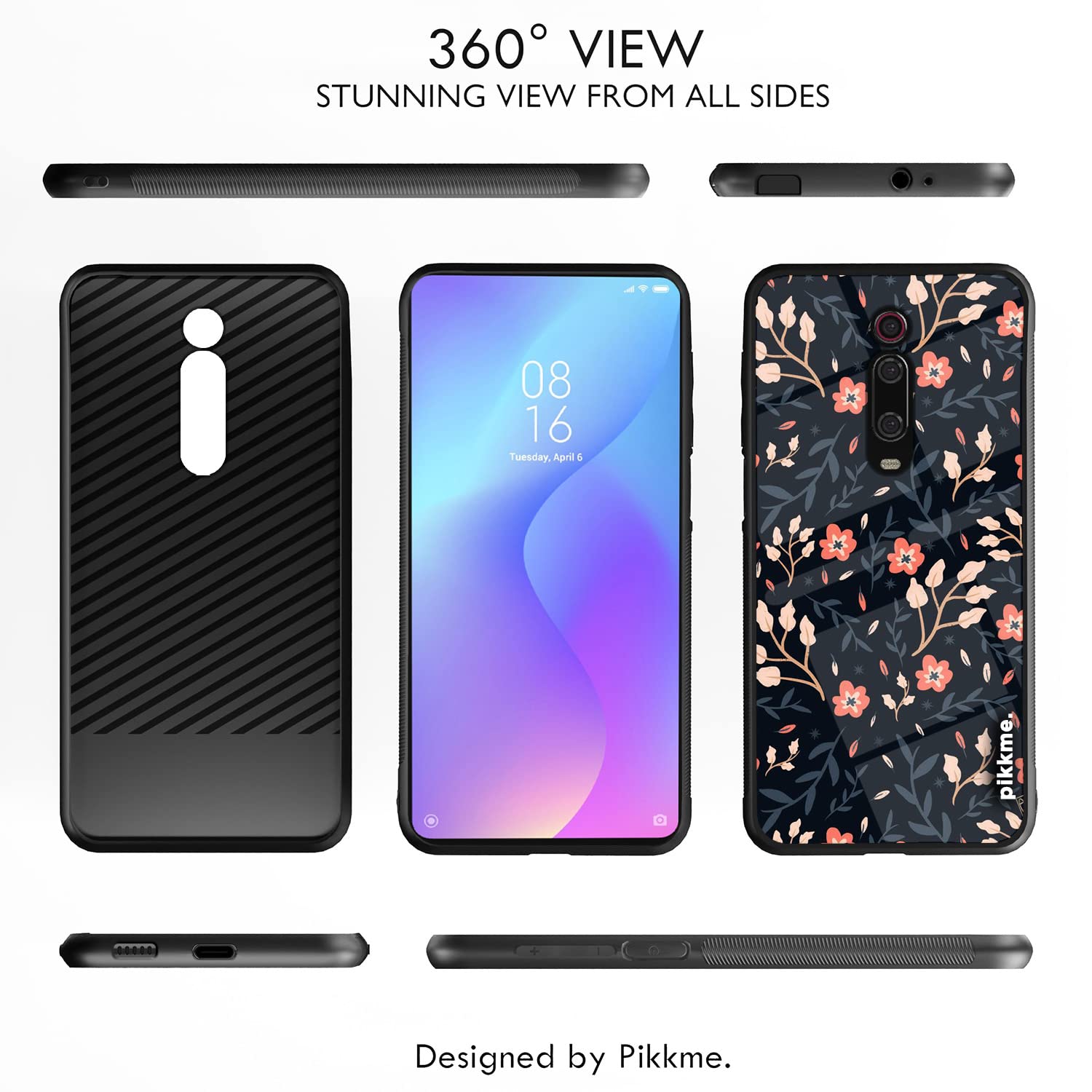Pikkme Redmi K20/K20 Pro Flower mobile back cover – photo 2