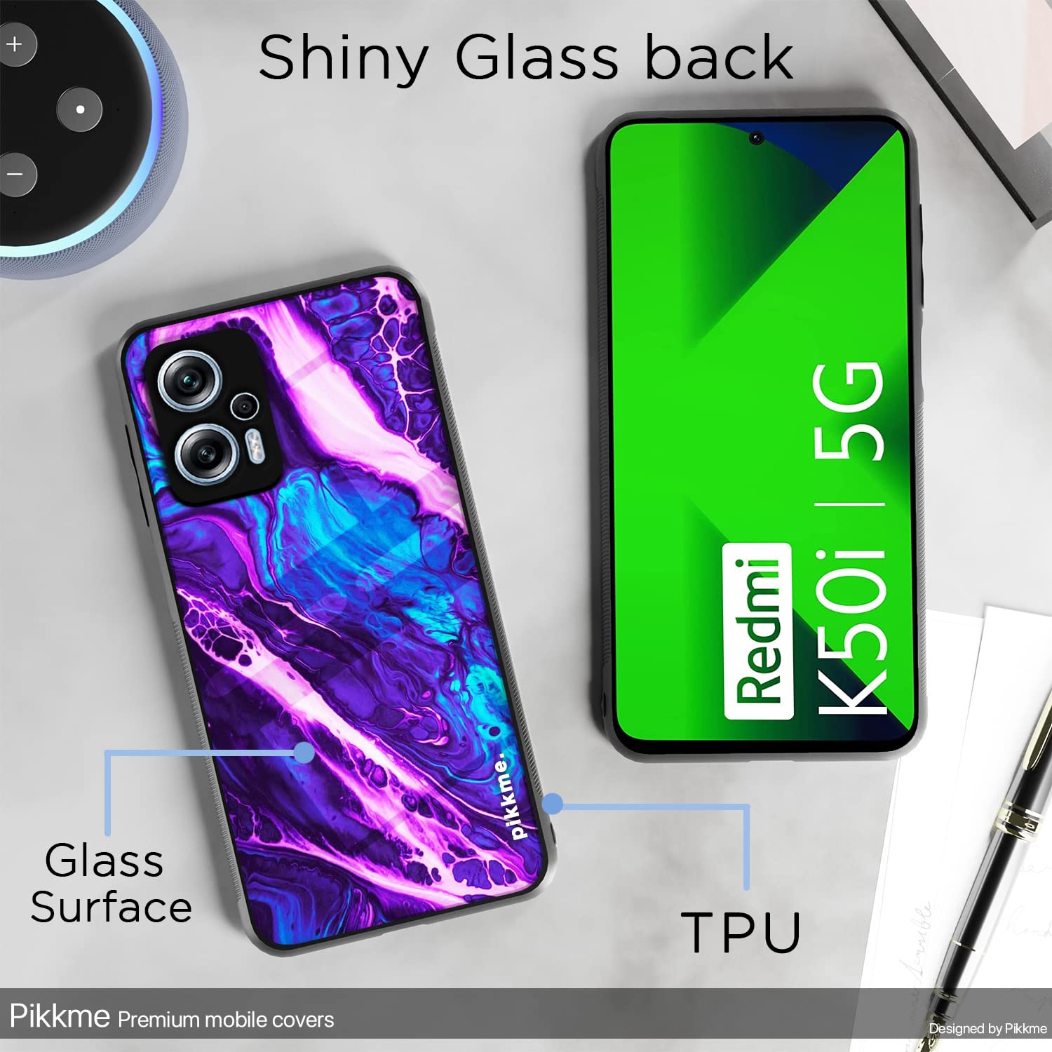 Pikkme Redmi K50i 5G Hybrid back cover – photo 3