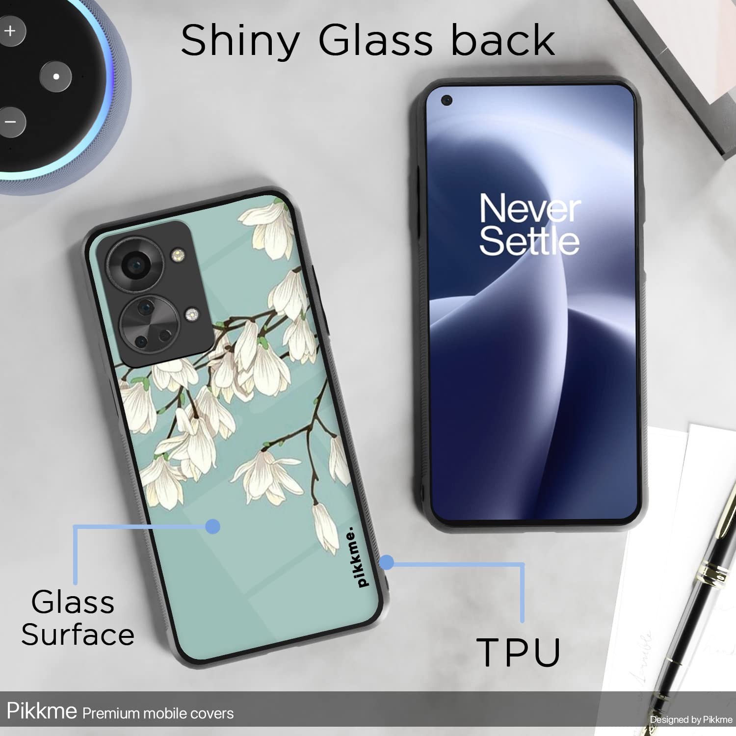 Pikkme Flower phone cover for OnePlus Nord 2T 5G – photo 3