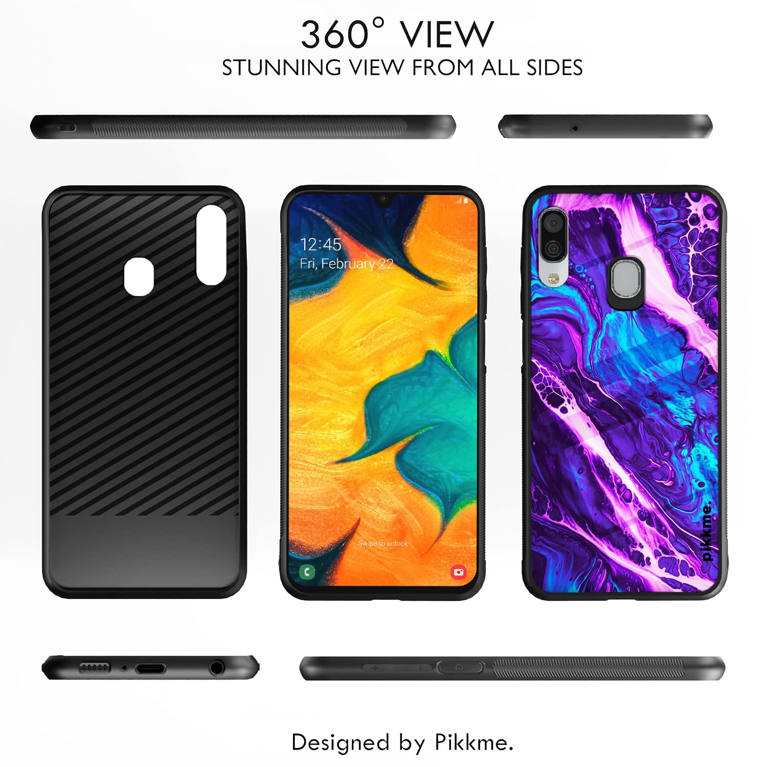 Samsung A20/A30/M10s Hybrid back cover by Pikkme – photo 2