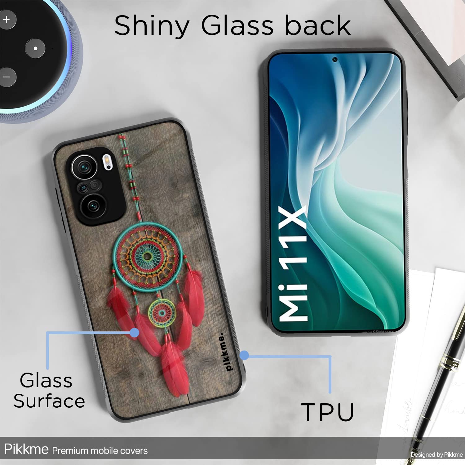 Mi 11X/11X Pro Flower mobile back cover by Pikkme – photo 3