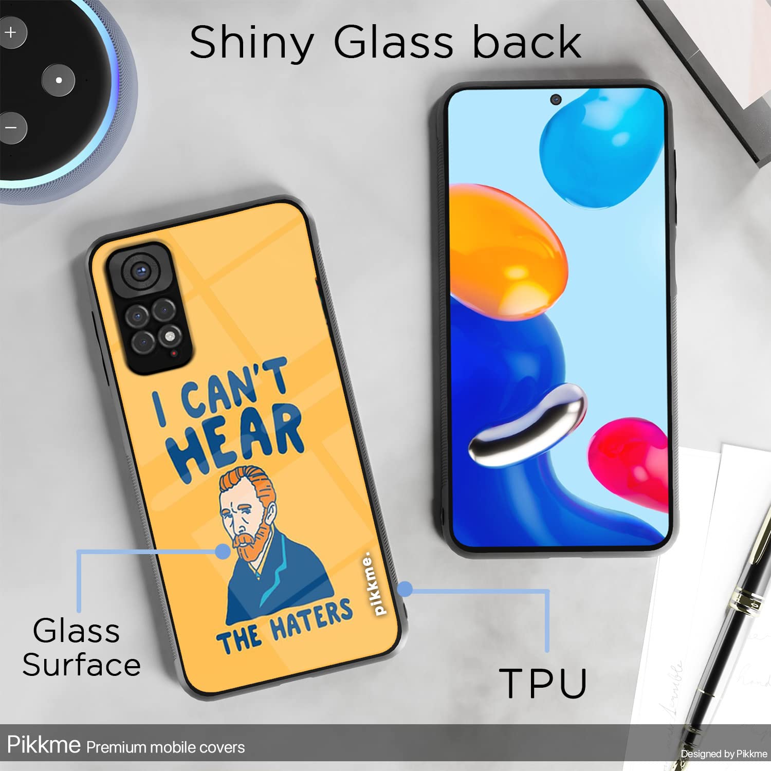 Redmi Note 11/Note 11s Hybrid mobile back cover by Pikkme – photo 3