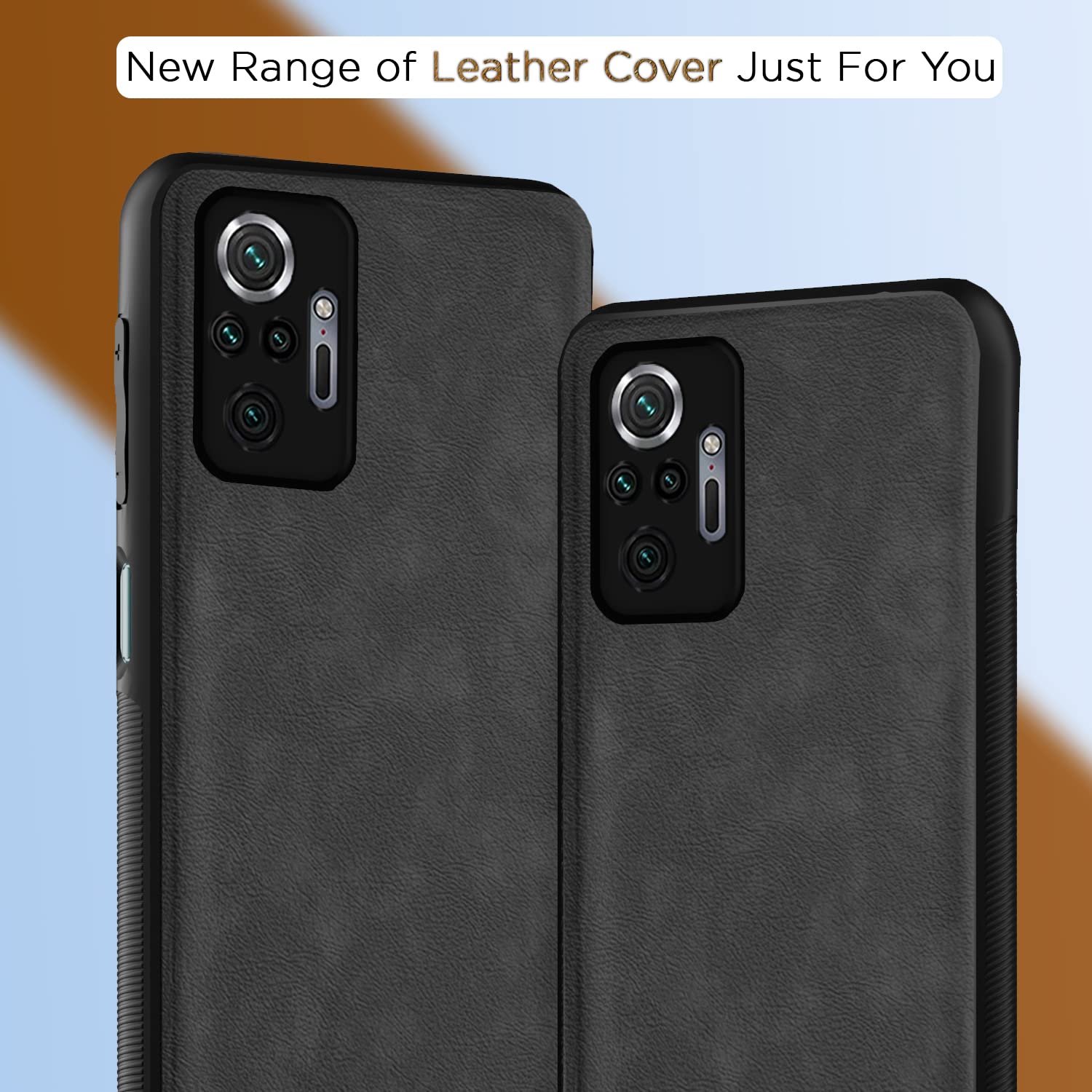 Pikkme grey Leather back cover for Redmi Note 10 Pro/Note 10 Pro Max – photo 7