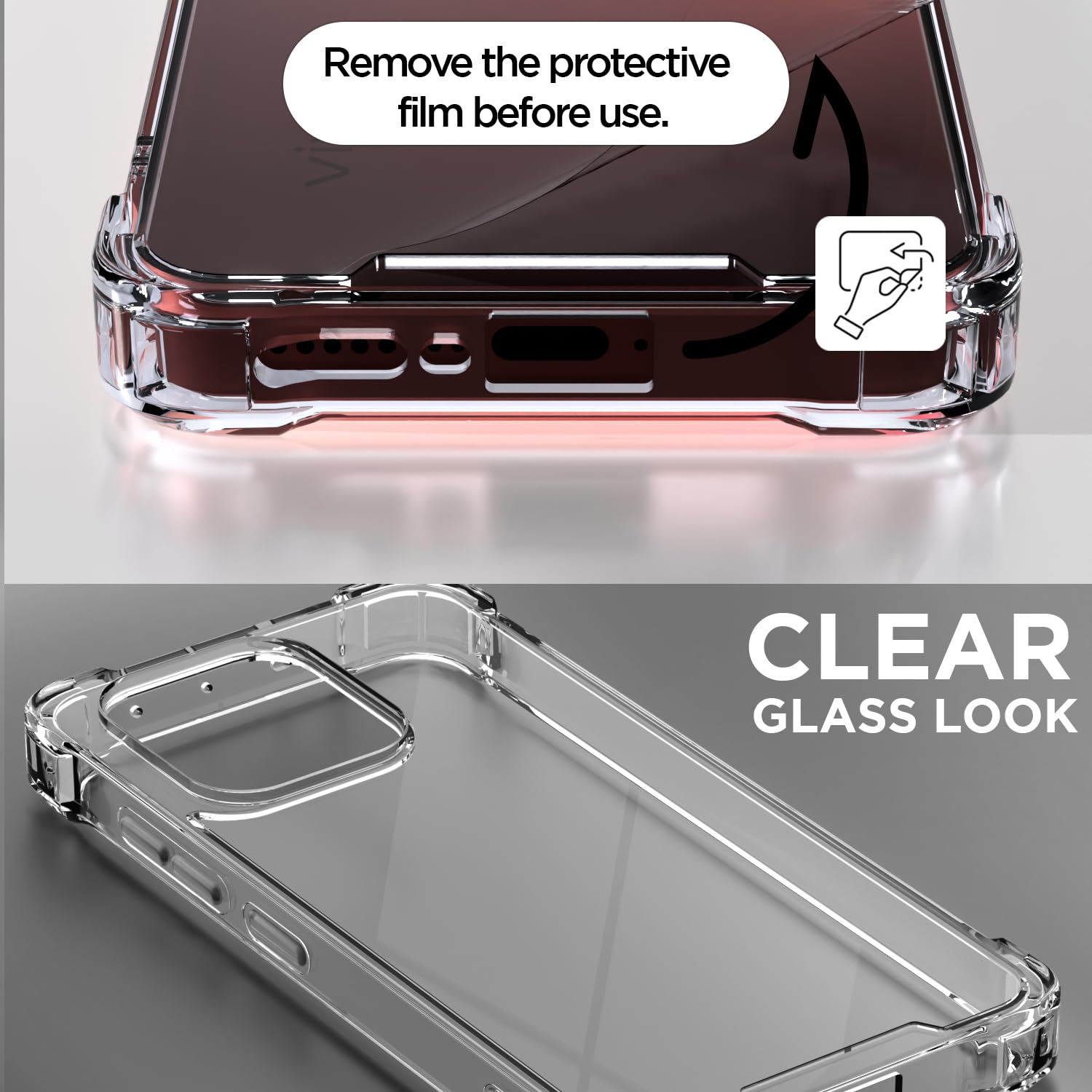 Pikkme Vivo V70/V70 Clear transparent mobile cover – photo 3