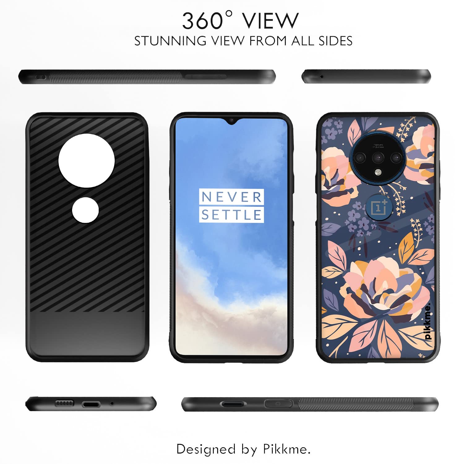 Pikkme Flower phone cover for OnePlus 7T – photo 2
