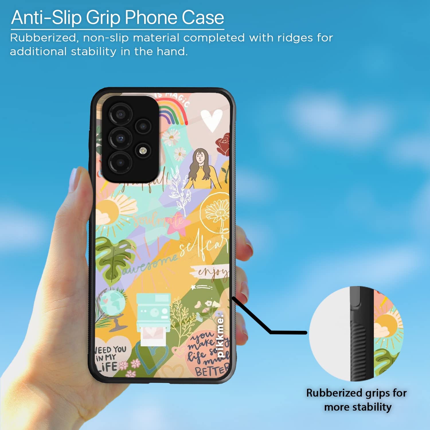 Pikkme Samsung A13 4G mobile back cover – photo 5