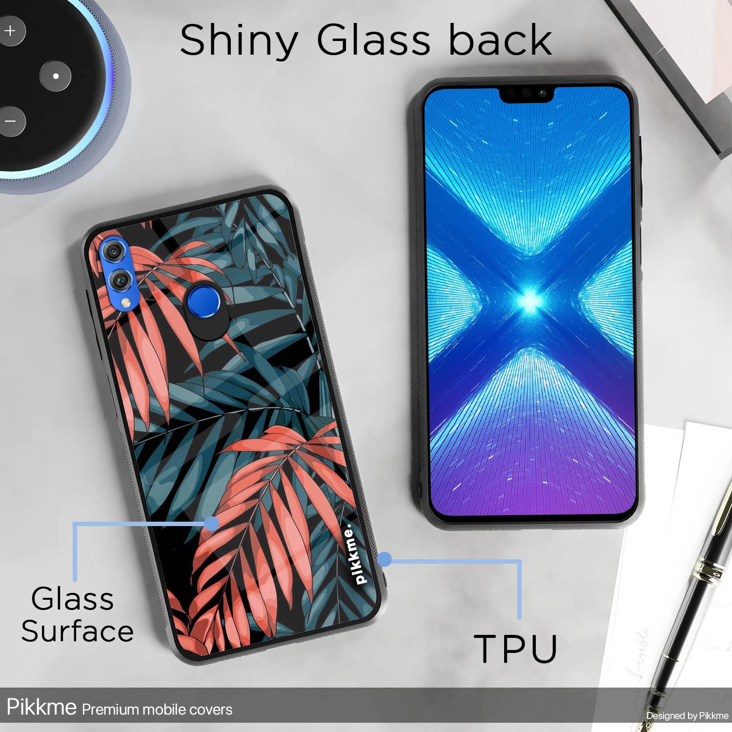 Pikkme Honor 8X Flower phone cover – photo 3