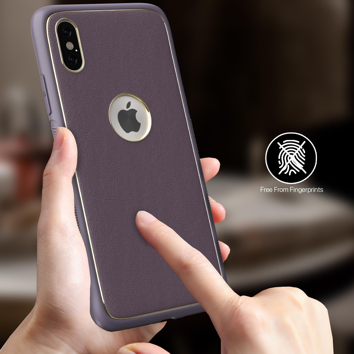 Purple mobile cover for iPhone X/XS – Pikkme – photo 8