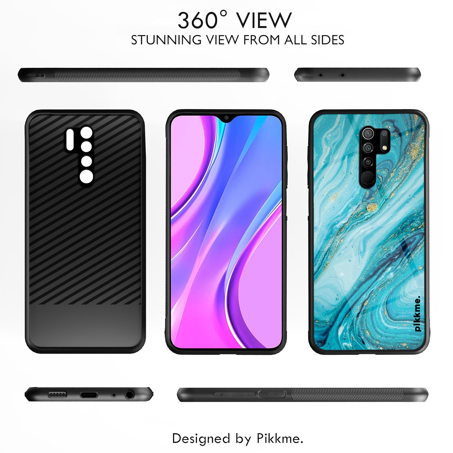 Pikkme Redmi 9 Prime Hybrid mobile cover – photo 2