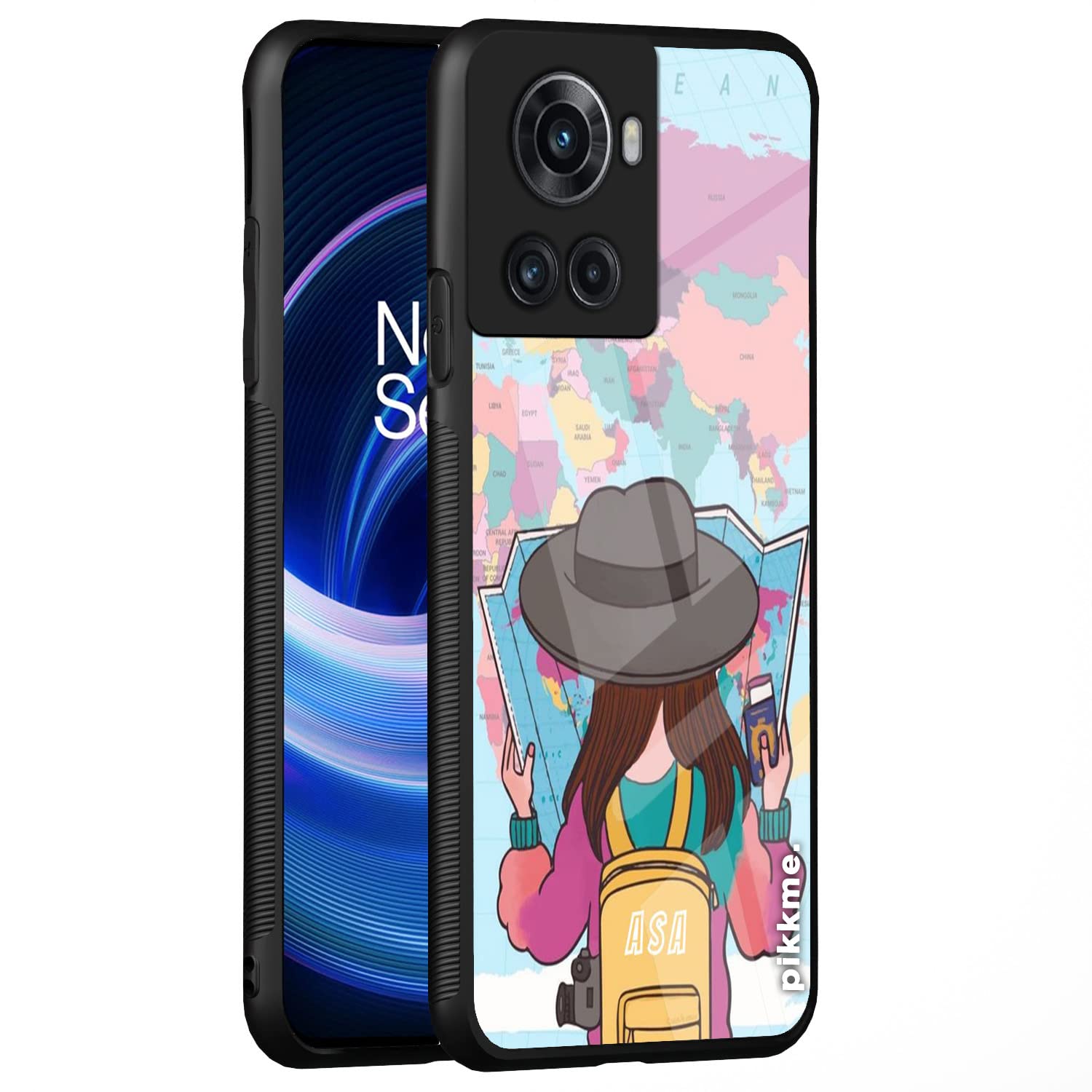 OnePlus 10R Hybrid mobile cover by Pikkme