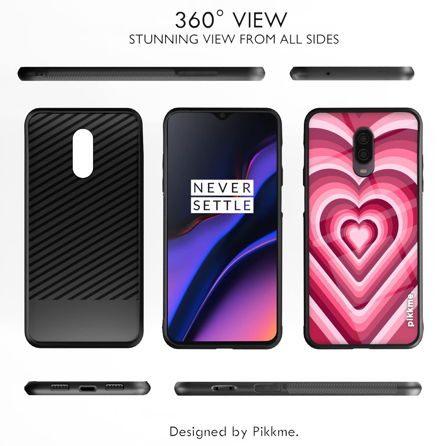 Pikkme Hybrid mobile back cover for OnePlus 6T – photo 2
