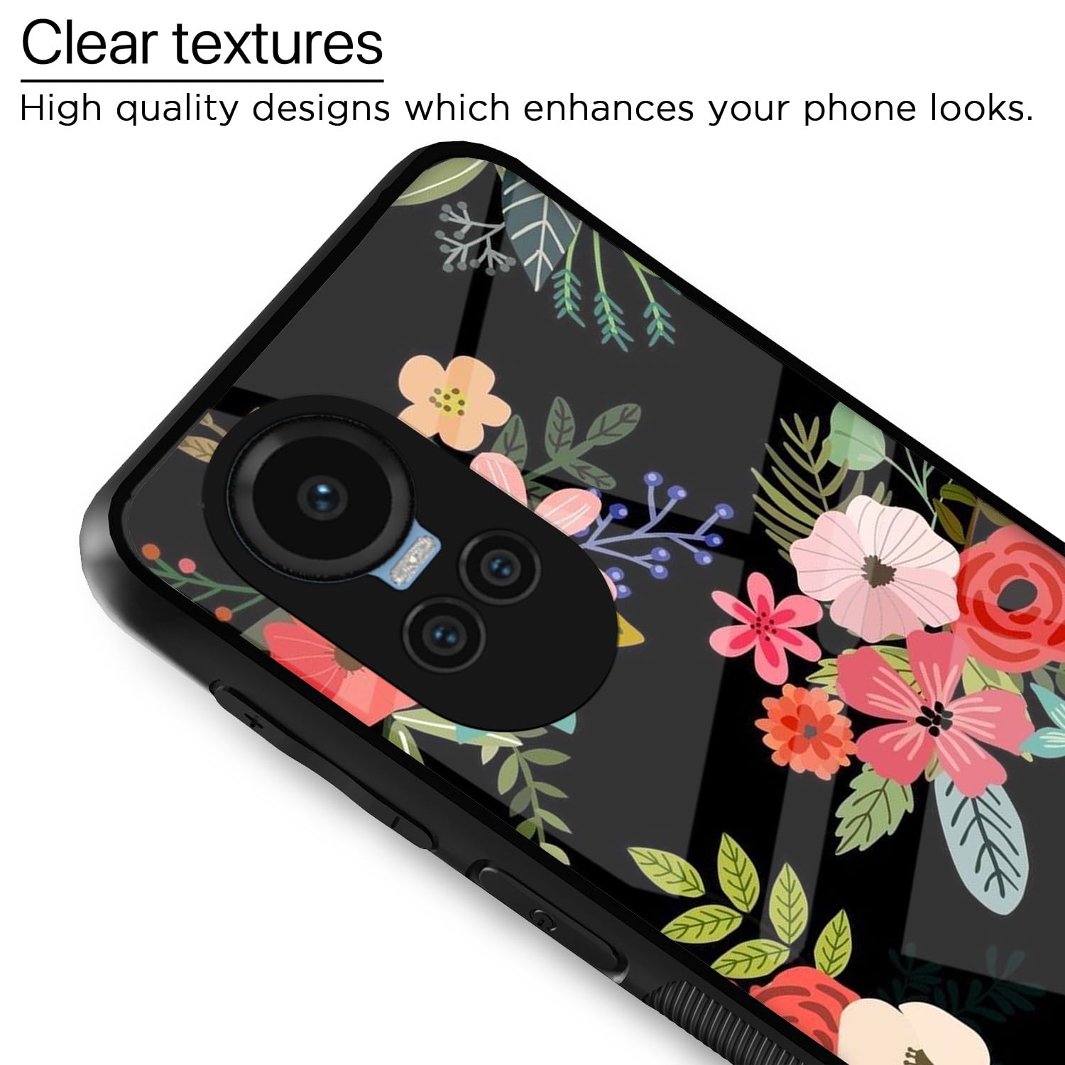 Pikkme Oppo Reno 10 5G Flower mobile cover – photo 4