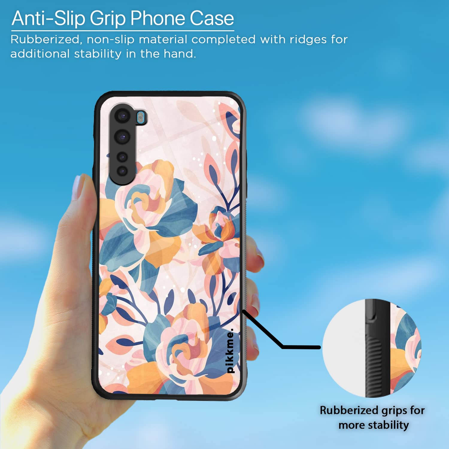 OnePlus Nord Flower phone cover by Pikkme – photo 5