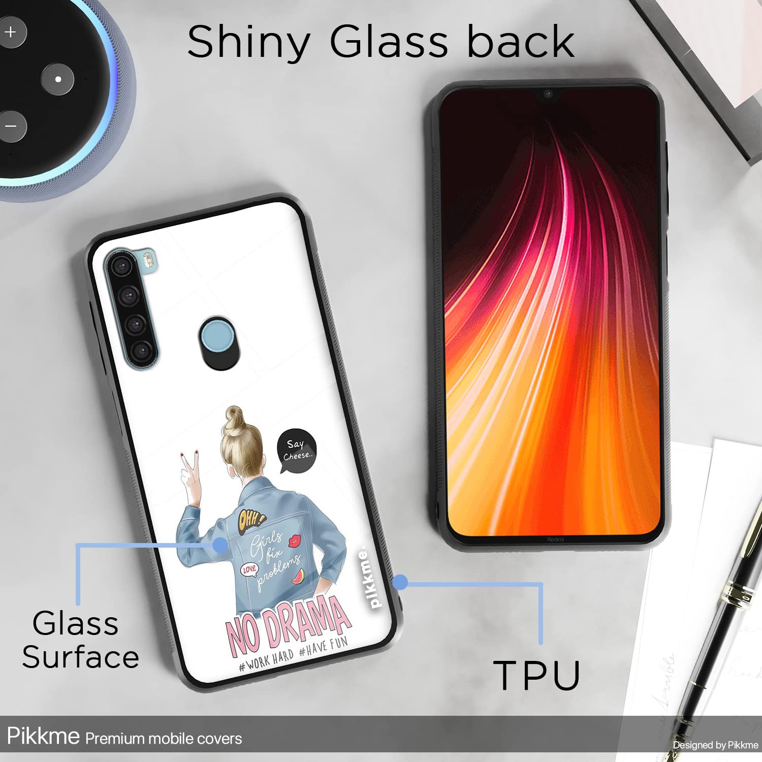 Redmi Note 8 Hybrid back cover by Pikkme – photo 3