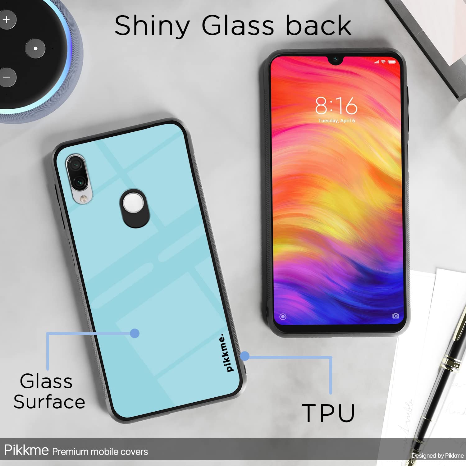 Redmi Note 7/Note 7 Pro/Note 7s Hybrid mobile back cover by Pikkme – photo 3