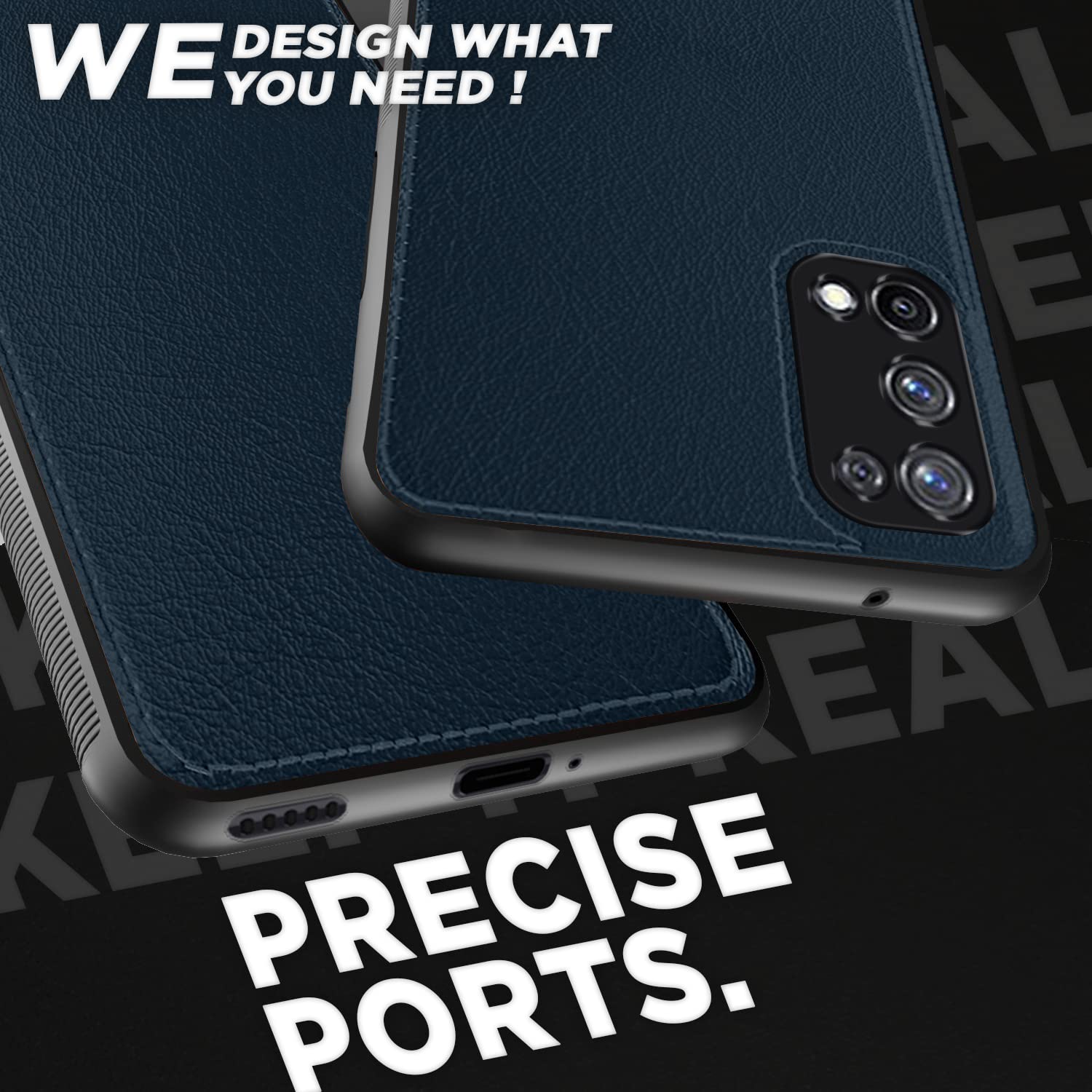 Pikkme blue mobile cover for Realme X7 5G – photo 4