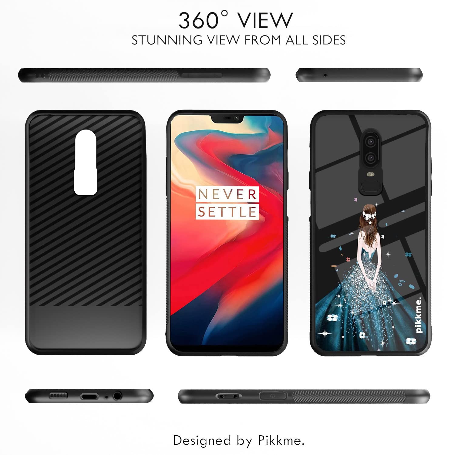 Hybrid Mobile back cover for OnePlus 6 – Pikkme – photo 2