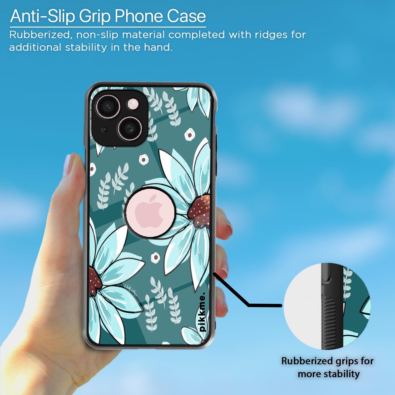 Pikkme Flower phone cover for iPhone 15 – photo 5