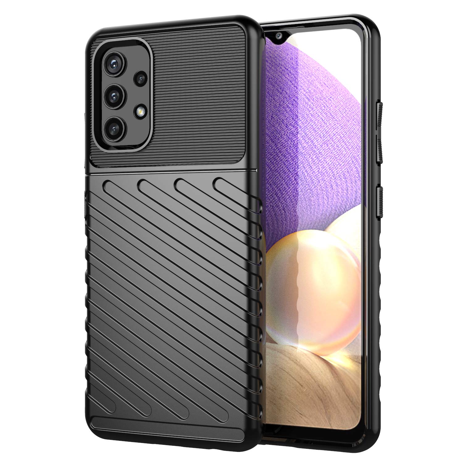 Black mobile back cover for Samsung A32 – Pikkme – photo 3