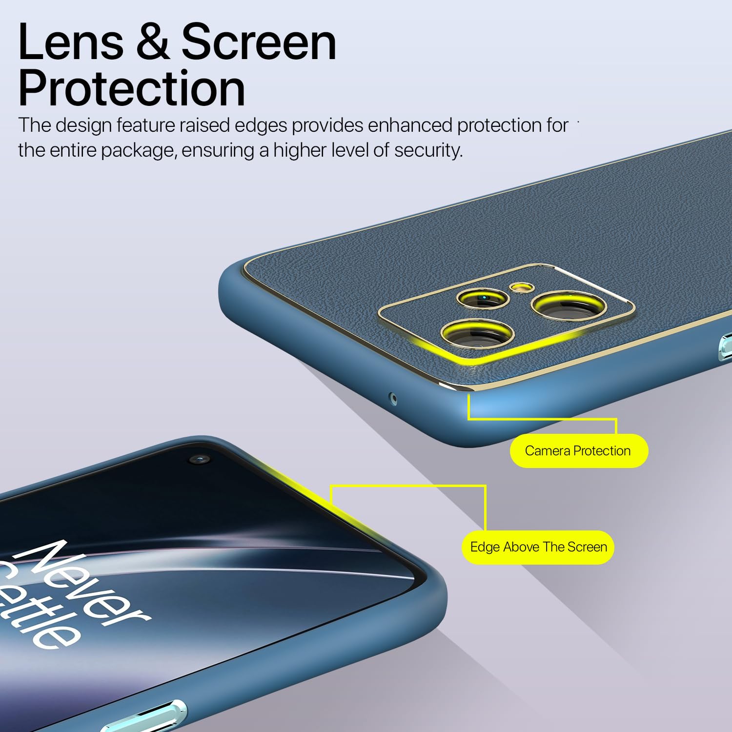 Pikkme blue Chrome mobile cover for OnePlus Nord CE 2 Lite 5G – photo 4