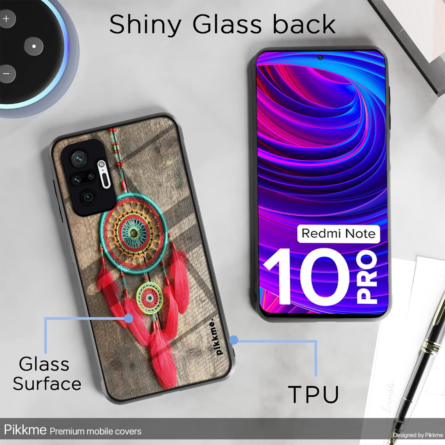 Pikkme Flower mobile back cover for Redmi Note 10 Pro/Note 10 Pro Max – photo 3