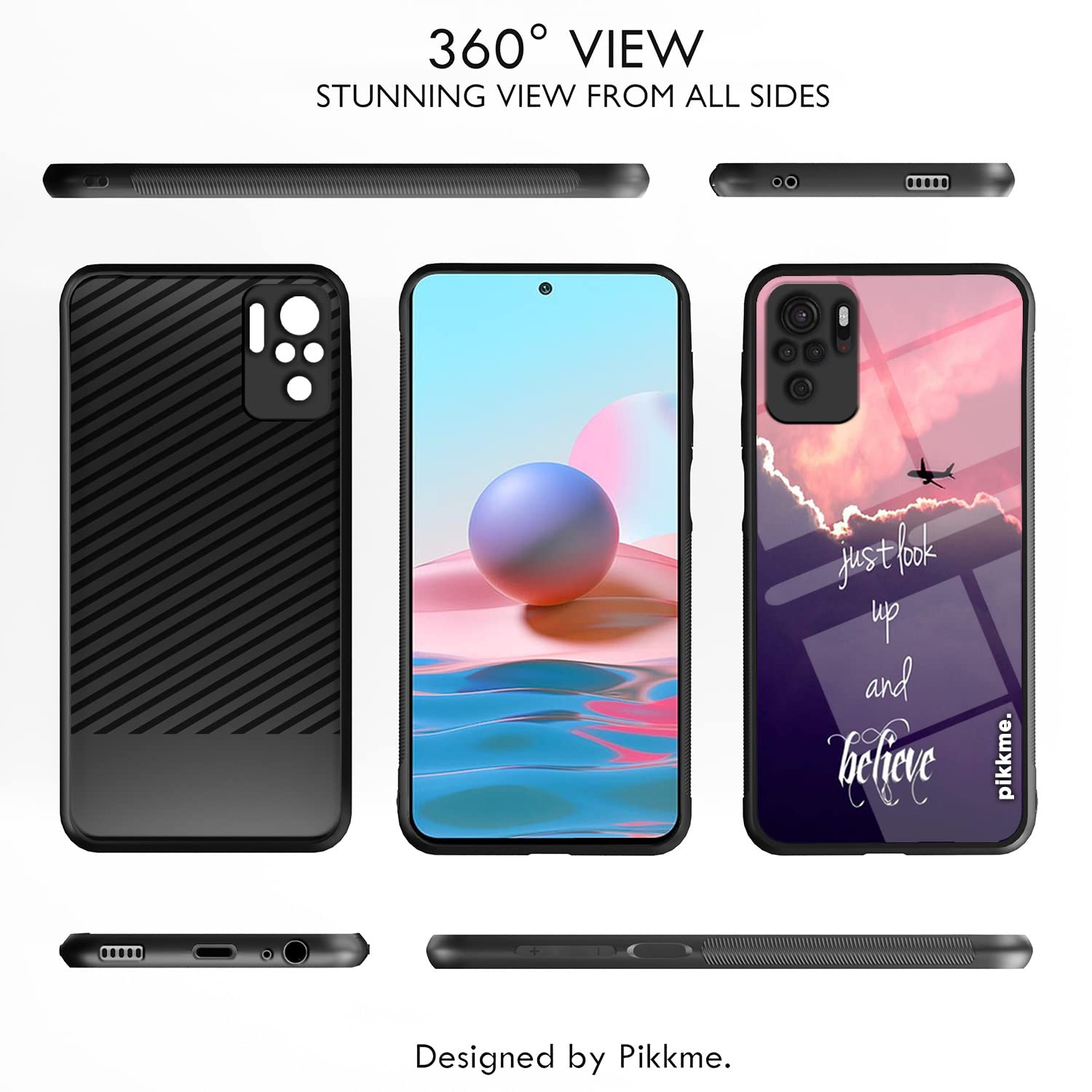 Redmi Note 10/Note 10s Hybrid mobile cover by Pikkme – photo 2
