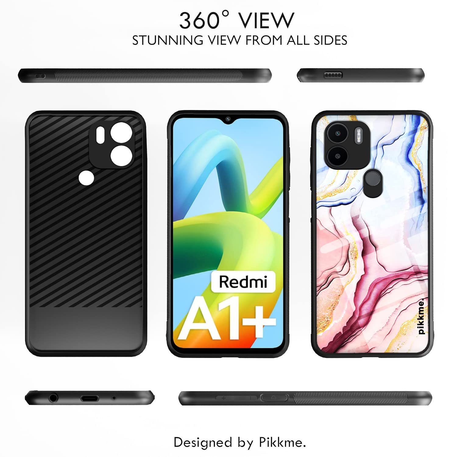 Hybrid Mobile back cover for Redmi A1 Plus/A2 Plus/Poco C50 – Pikkme – photo 2