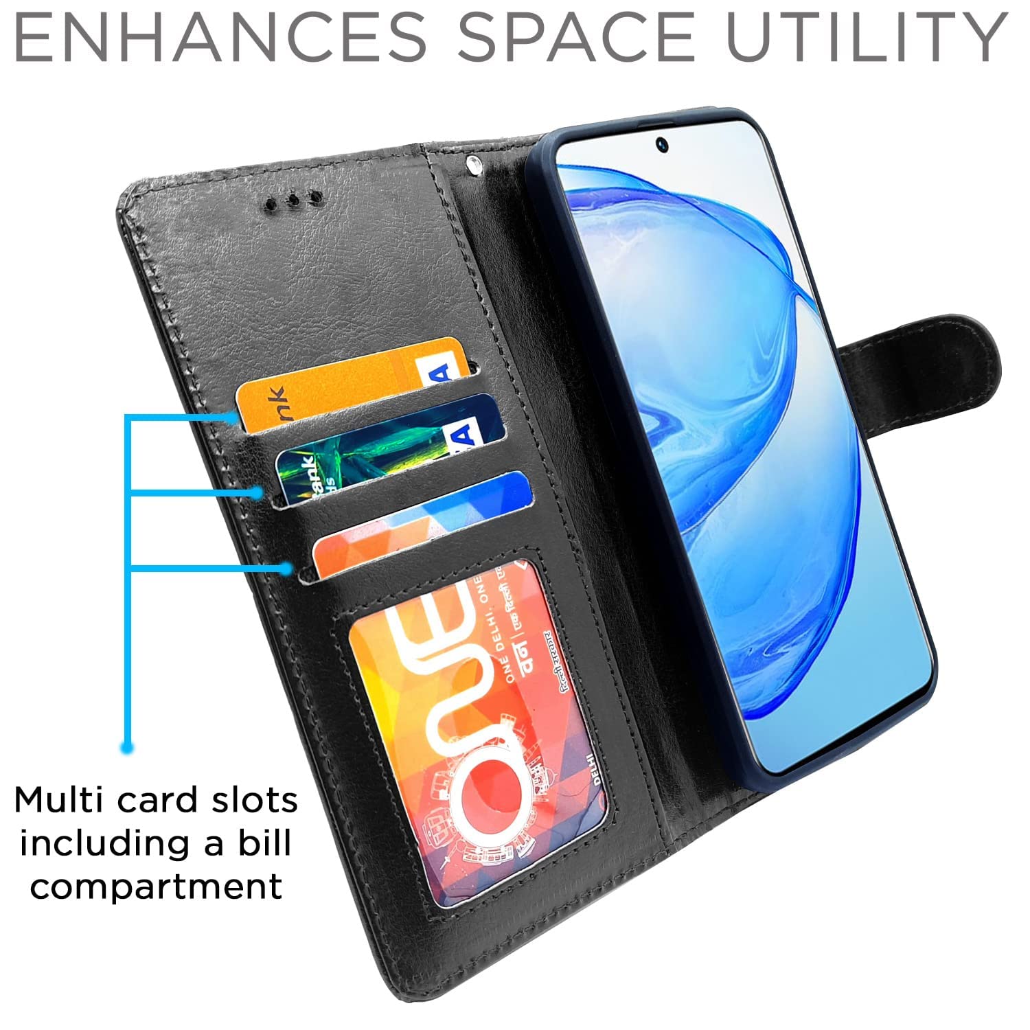 Black flip case for Vivo V25 Pro 5G – Pikkme – photo 3