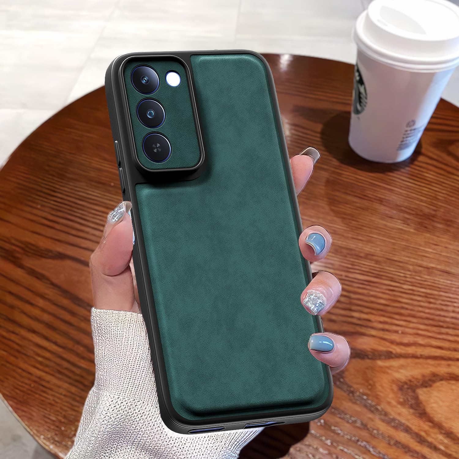 Pikkme green back cover for Realme P4 Lite 5G – photo 7