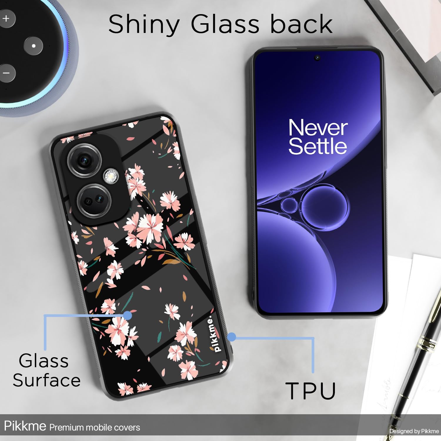 Pikkme Flower mobile cover for OnePlus Nord CE 3 5G – photo 3
