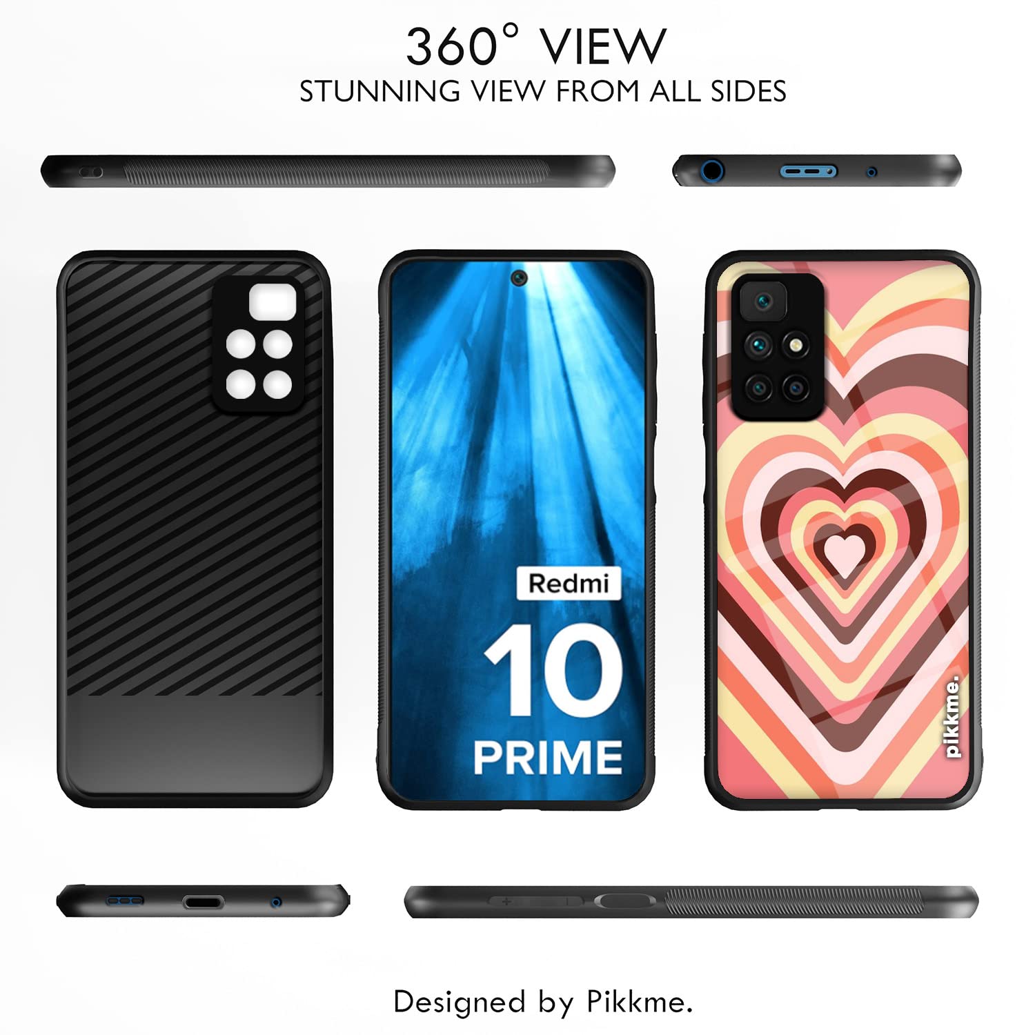 Redmi 10 Prime Hybrid phone cover by Pikkme – photo 2